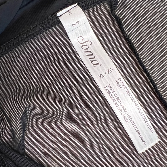 Soma Sensuous Opulence Perfect Coverage Bra and Retro Brief Panty Set - Picture 16 of 16